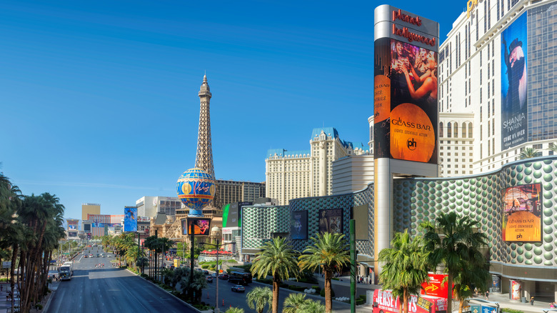 The Las Vegas Strip during the day