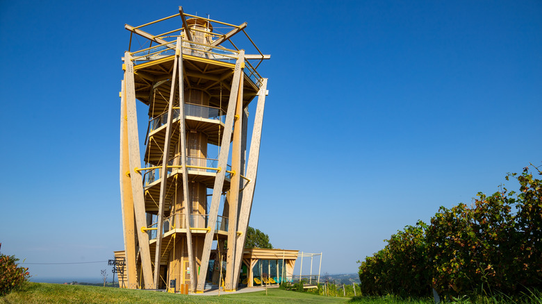 Mađerkin Breg viewing platform in Croatia