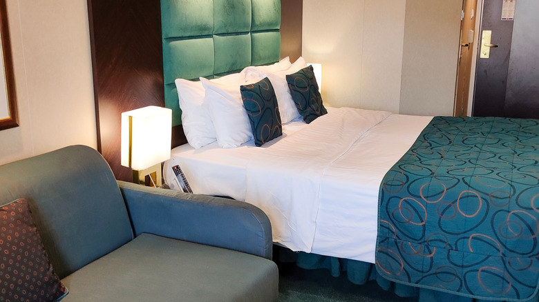 Interior of cruise cabin