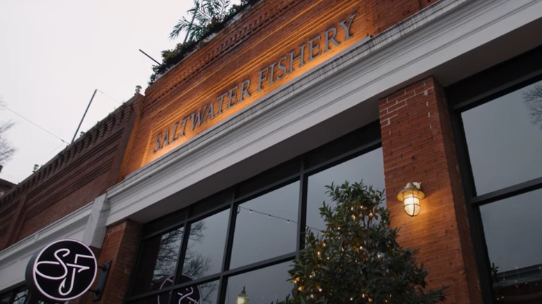 Exterior of saltwater Fishery Dublin GA