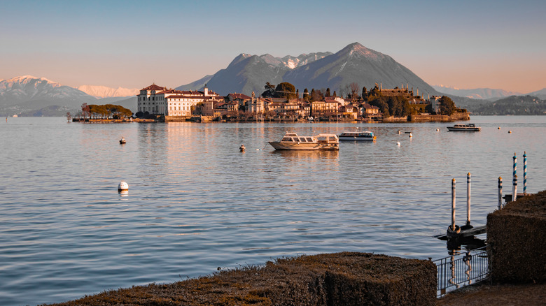 Isola Bella on Lake Maggiore in Italy
