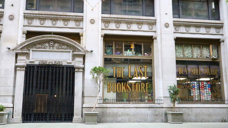 Exterior of The Last Bookstore in Downtown Los Angeles, California