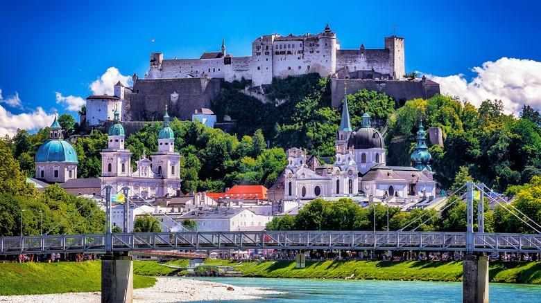 Hohensalzburg Fortress in Salzburg's Old Town