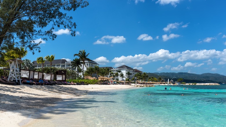 Sunny view of Montego Bay, Jamaica