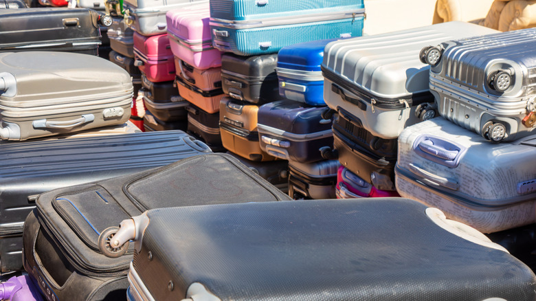 luggage at lost and found