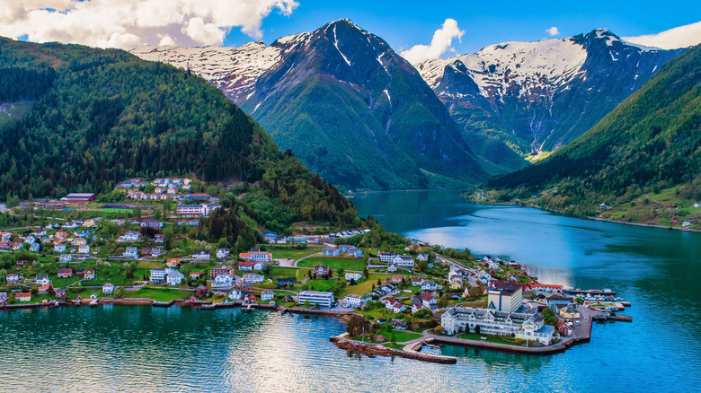 Balestrand Municipality in Sognefjord county, Norway.