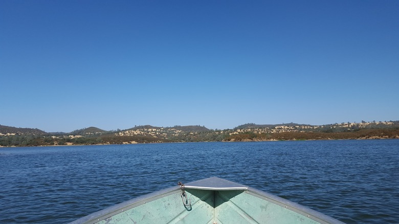 View of Lake Amador from a boat