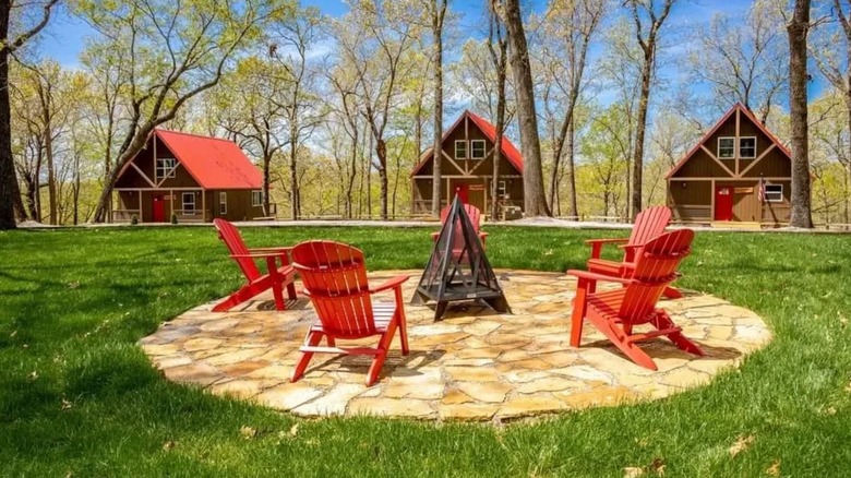 Marina Del Rey Resort cabins in Grand Lake, Oklahoma