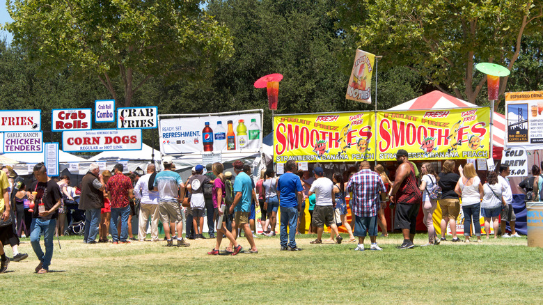 The Gilroy Garlic Festival, held every year at Gilroy Gardens