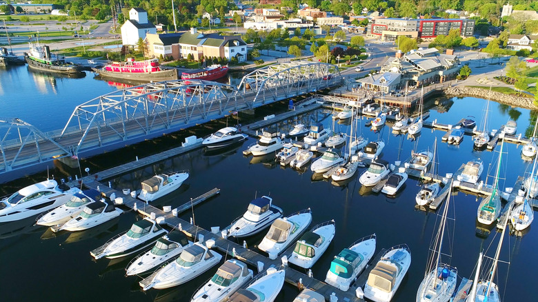 Boats in Sturgeon Bay