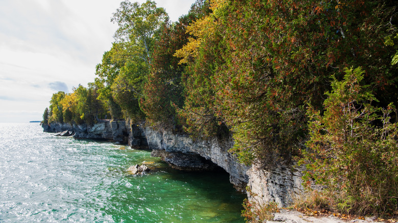 Cave Point County Park in Door County