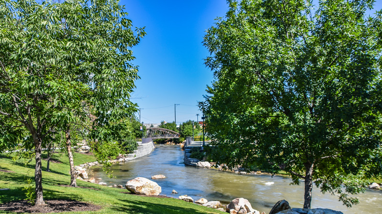 Waterway through Caldwell, ID
