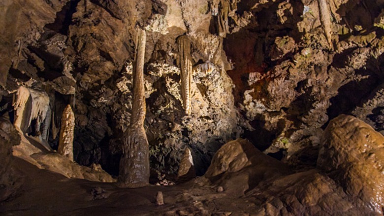Inside Oregon Caves National Monument in Cave Junction, OR