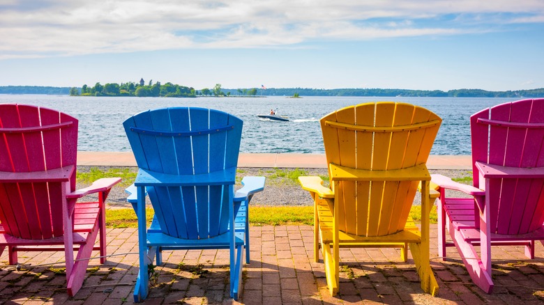 Clayton has an enviable location on the St. Lawrence River