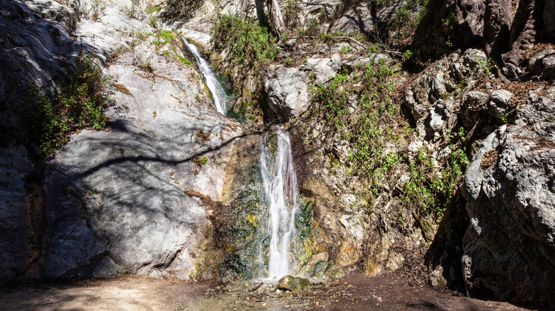 Monrovia Falls in Monrovia Canyon Park, California