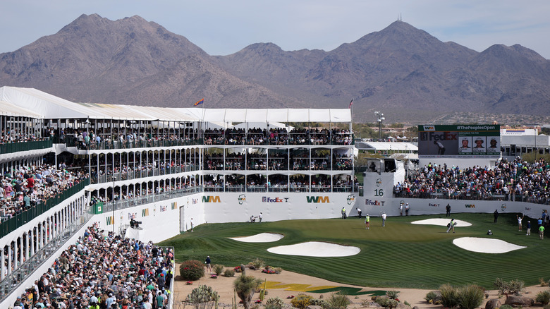 The famous Stadium Course at TPC Scottsdale