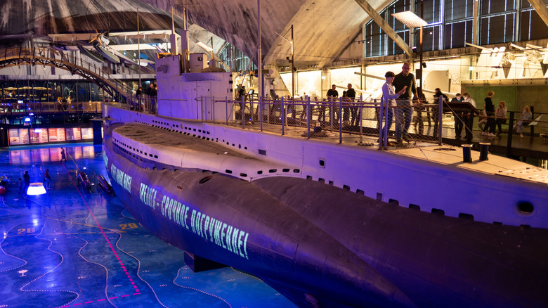 Exhibit at Maritime Museum in Tallinn, Estonia