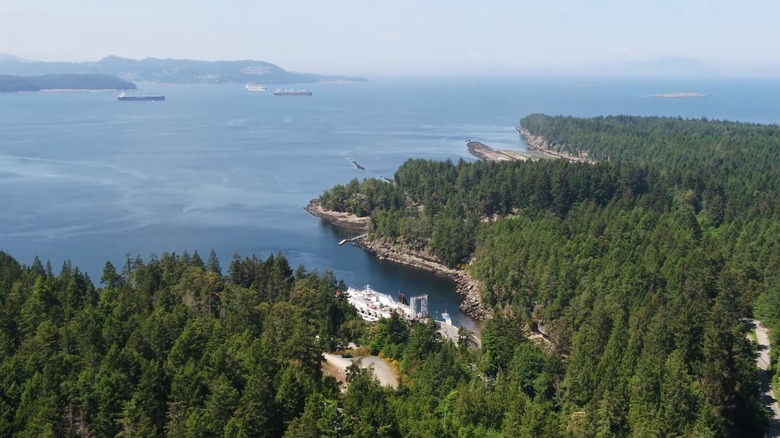 Gabriola Island from above