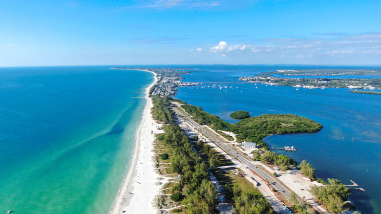 Anna Maria Island aerial view