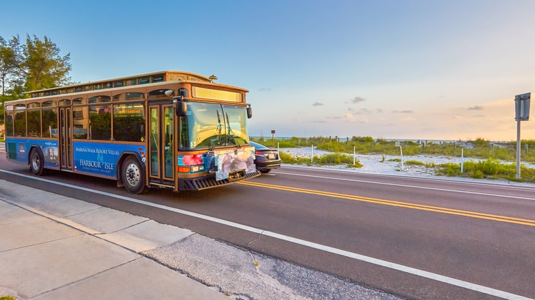 Free trolley service on Anna Maria Island