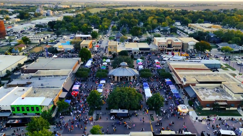 Beware! of the Square Halloween festival in downtown Celina, Texas