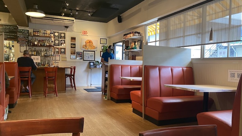 Dining room inside Koko Head Café
