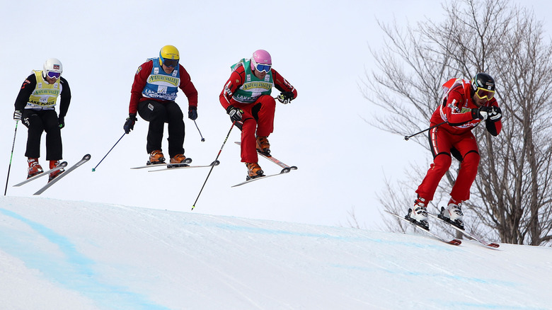 The 2010 Freestyle Skiing World Cup Ski Cross at Whiteface Mountain