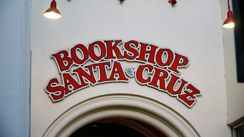 Bookshop Santa Cruz sign