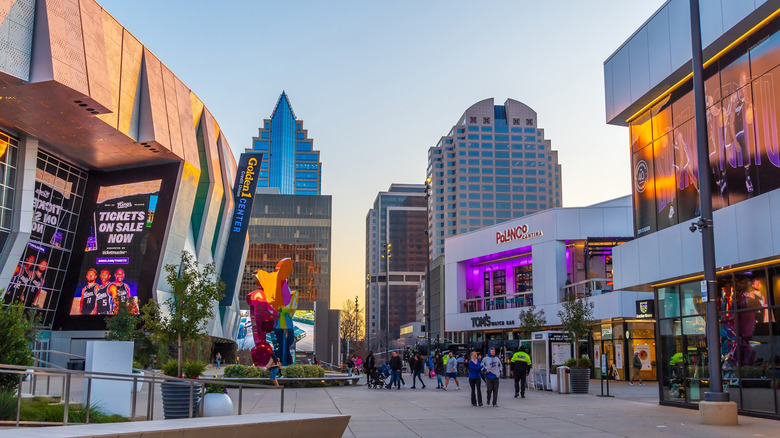 Golden 1 Center at Downtown Commons in Sacramento