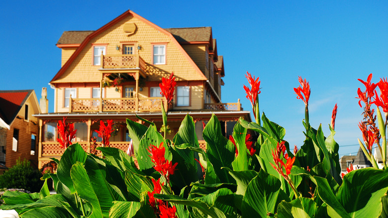 A historic Victorian home in Ocean Grove, New Jersey