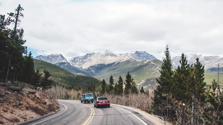 Landscape recorded between Westminster and Rocky Mountain National Park. Denver, Colorado