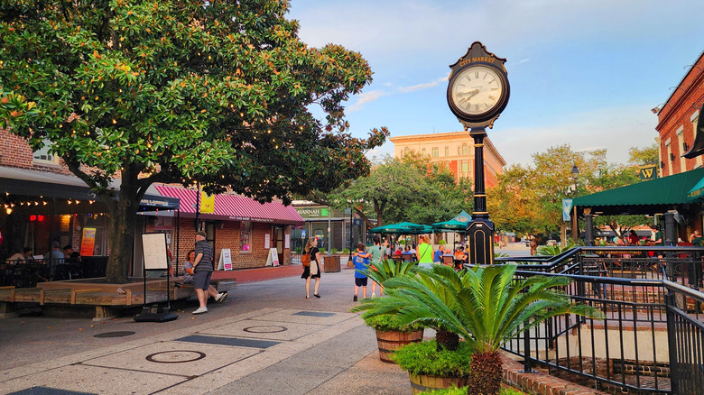 Downtown Savannah Georgia