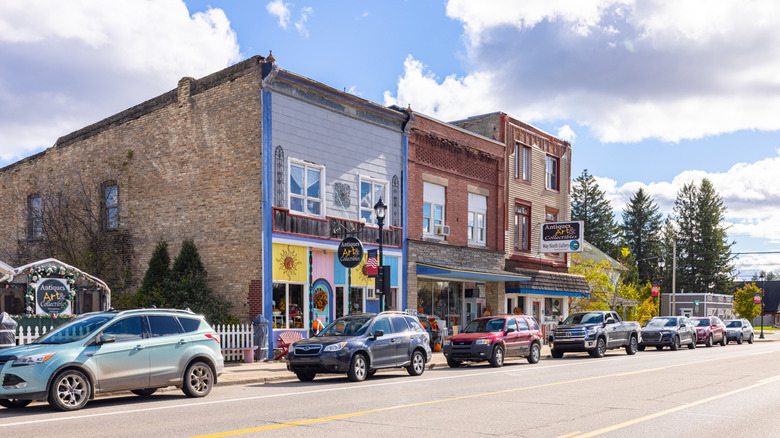 Pellston downtown antique shops