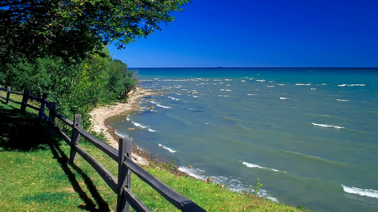 Lake Huron summertime shoreline