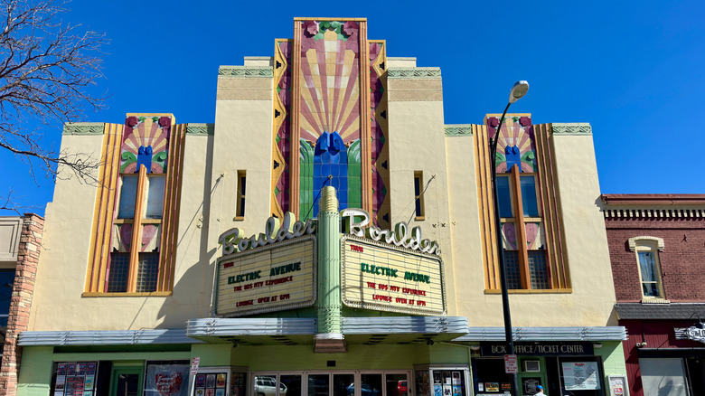 Boulder Theater in downtown Boulder, Colorado
