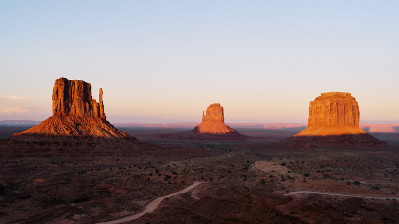 Sunrise over Monument Valley, Arizona