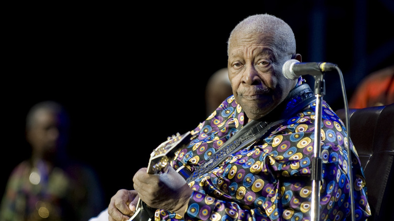 B.B. King performing during Mawazine