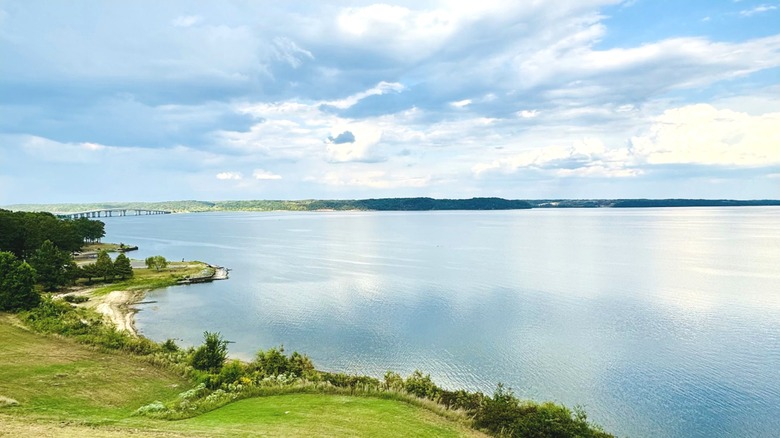 A view of Kentucky Lake at Paris Landing State Park in Tennessee