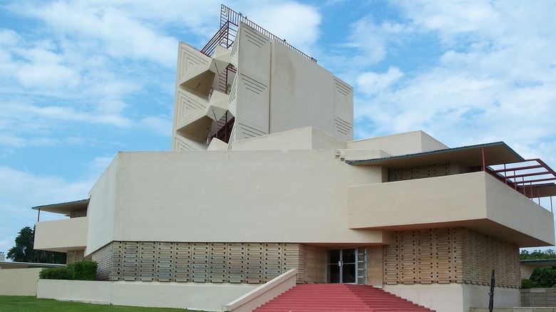 The Frank Lloyd Wright-designed Annie Pfeiffer Chapel in Lakeland, Florida