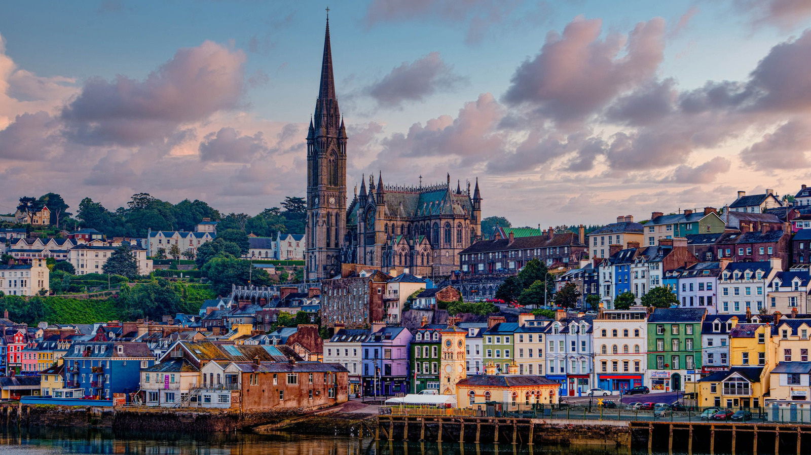 'The Last Port Of The Titanic' Is Now A Scenic Coastal Town With Colorful Houses And A Majestic Cathedral