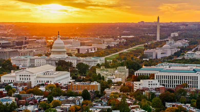Washington, D.C. in the evening