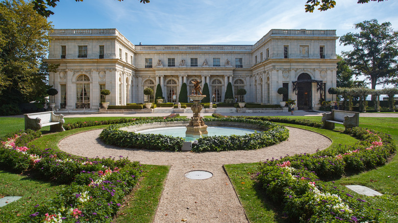 Rosecliff Mansion in Newport, Rhode Island