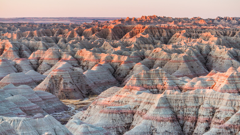 Badlands National Park in South Dakota