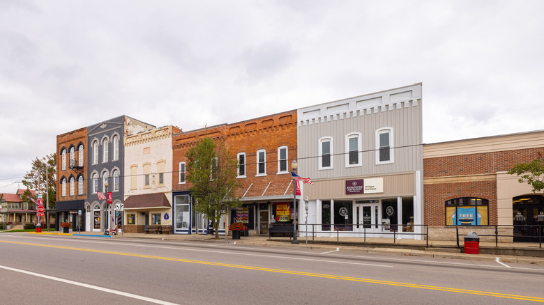Downtown Colon on an overcast day