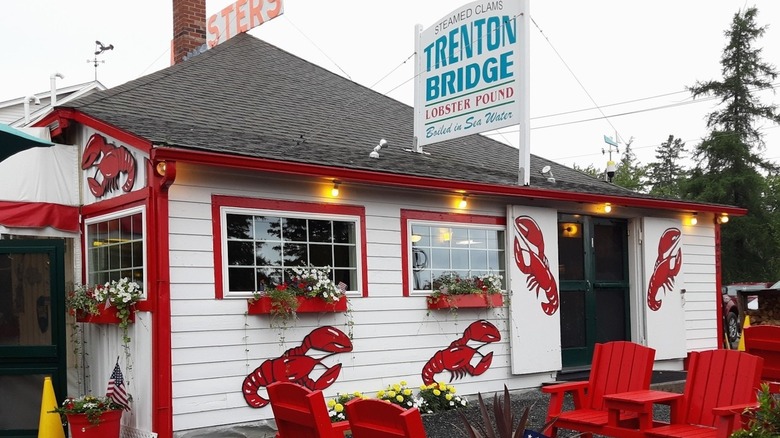 The exterior of Trenton Bridge Lobster Pound