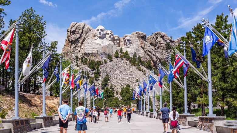 Mount Rushmore near Rapid City