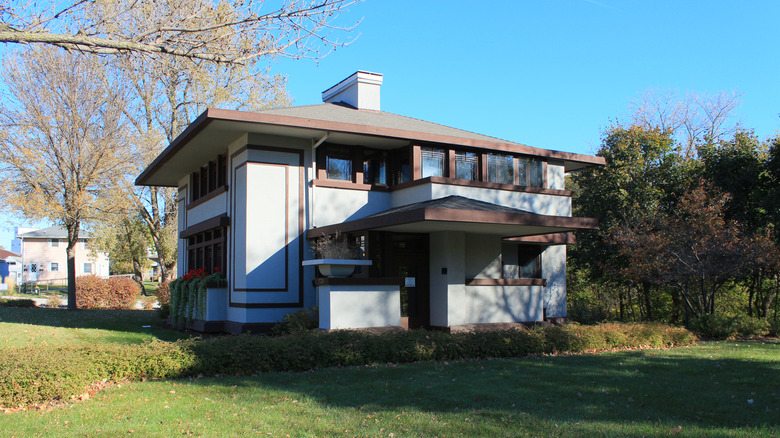 Frank Lloyd Wright house in Mason City, Iowa