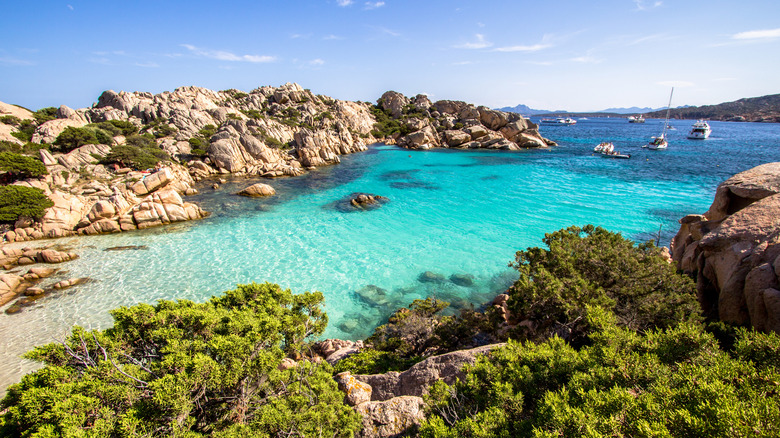 Cala Coticcio on Caprera, Italy