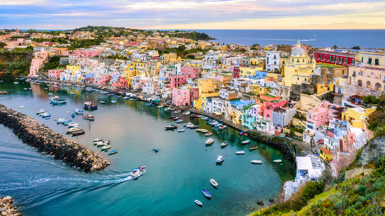 Marina Corricella on Procida, Italy