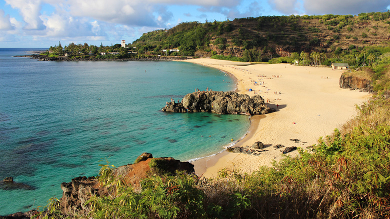 Waimea Bay in Haleiwa.